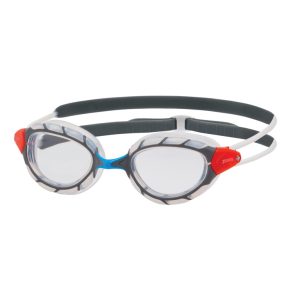 Zoggs Predator Clear/Blue/Red